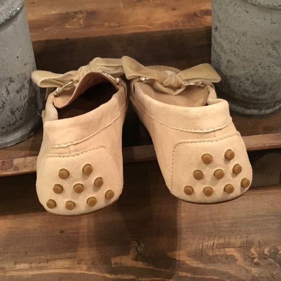 New Ralph Lauren Driving Moccasins Tan - Picture 5 of 6